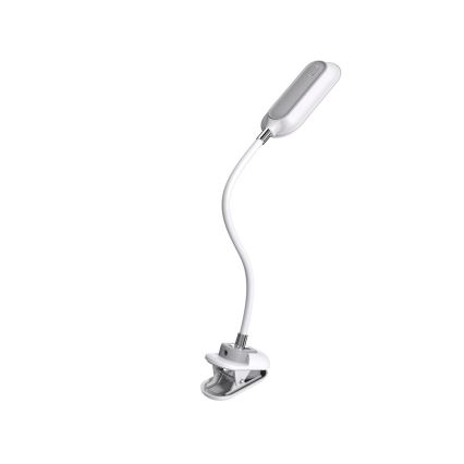 LED+CCT Podesiva stolna svjetiljka s kopčom CLIP LED/7,5W/230V 3000/4200/5000K bijela