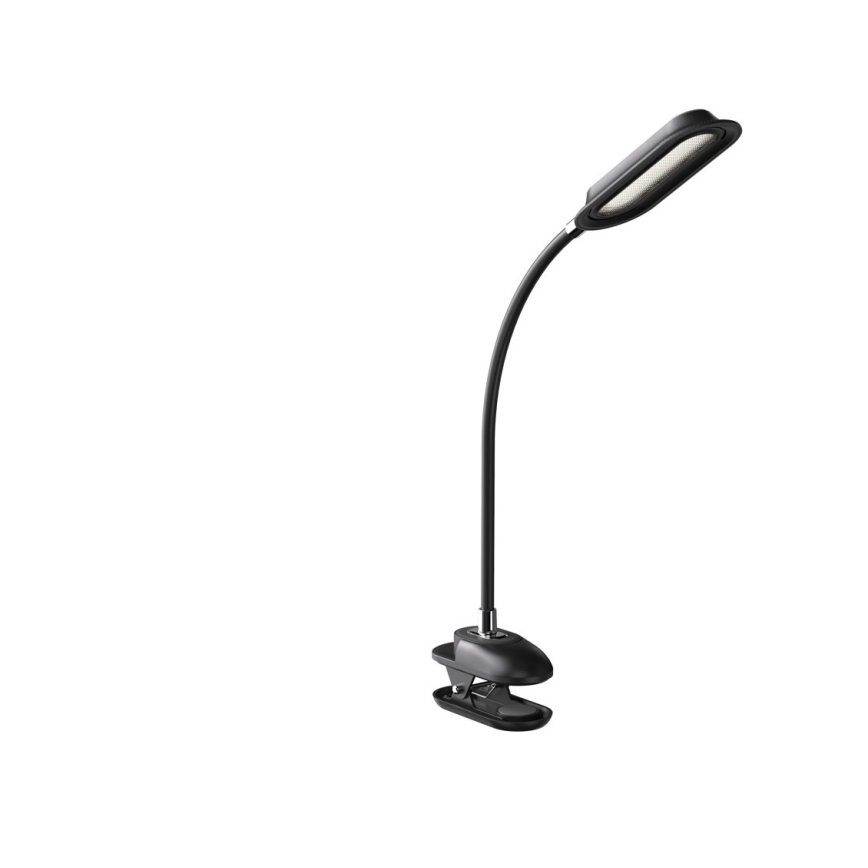 LED+CCT stolna lampa s kopčom i prigušivanjem CLIP LED/7,5W/230V 3000/4200/5000K crna