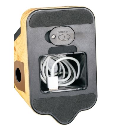 LED+CCT Stolna lampa s mogućnošću prigušenja i bežičnim QI punjenjem IDEAL LED/8W/230V 2700/4000/5000K bež