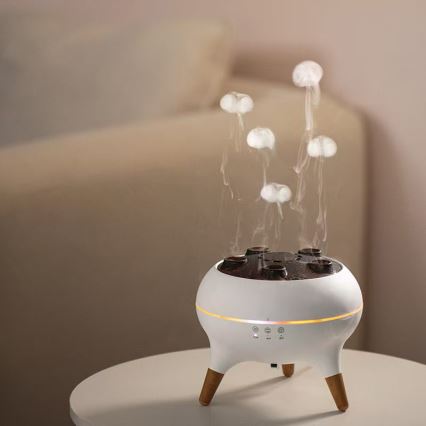 Immax 09104L - Aroma difuzer i ovlaživač zraka JELLYFISH LED/11W/5V