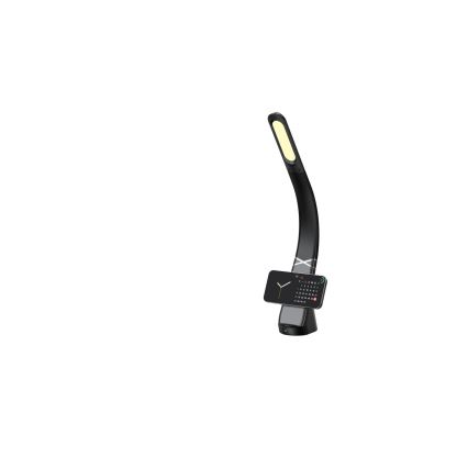 LED stolna lampa s mogućnošću prigušivanja i bežičnim punjenjem MAGIC LED/5W/230V crna