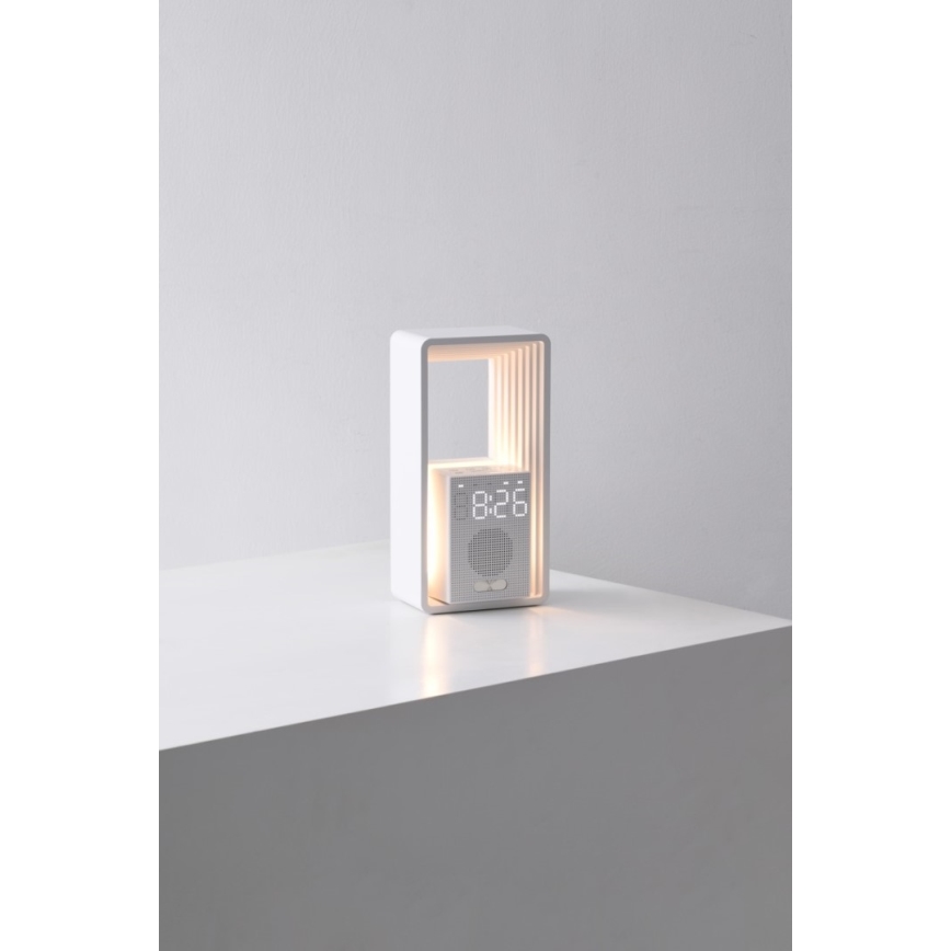 LED stolna lampa s budilicom i punjenjem CALM LED/3,5W/5V
