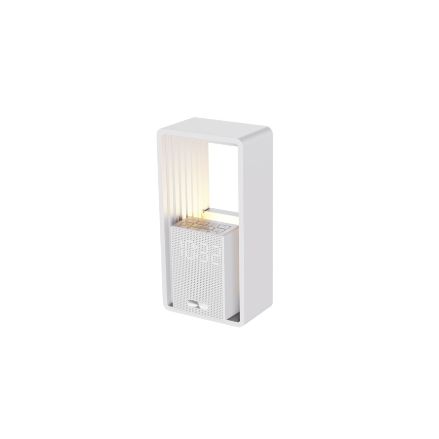 LED stolna lampa s budilicom i punjenjem CALM LED/3,5W/5V