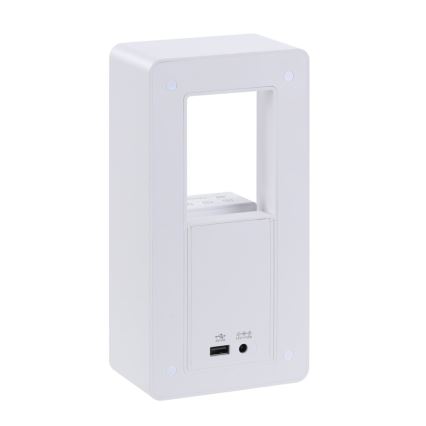 LED stolna lampa s budilicom i punjenjem CALM LED/3,5W/5V