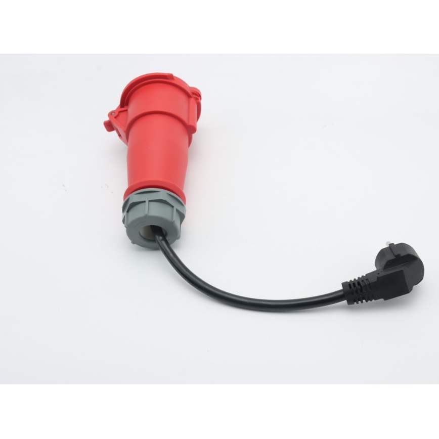 Immax - Prijenosna putna punionica za električna vozila (EV) AC Type 2 16A/380V 11 kW + utikač 230V, kabel 5 m, Wi‑Fi (Tuya)