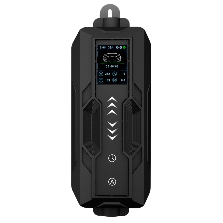 Immax - Prijenosna putna punionica za električna vozila (EV) AC Type 2 16A/380V 11 kW + utikač 230V, kabel 5 m, Wi‑Fi (Tuya)