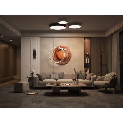 Immax NEO 07028L - LED stropna svjetiljka s prigušivanjem RONDATE LED/65W/230V Tuya + daljinski upravljač