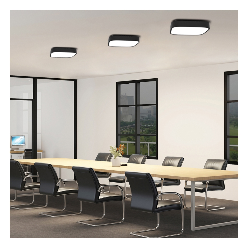Immax NEO 07039L - LED Prigušiva stropna svjetiljka RECUADRO LED/56W/230V + DU Tuya