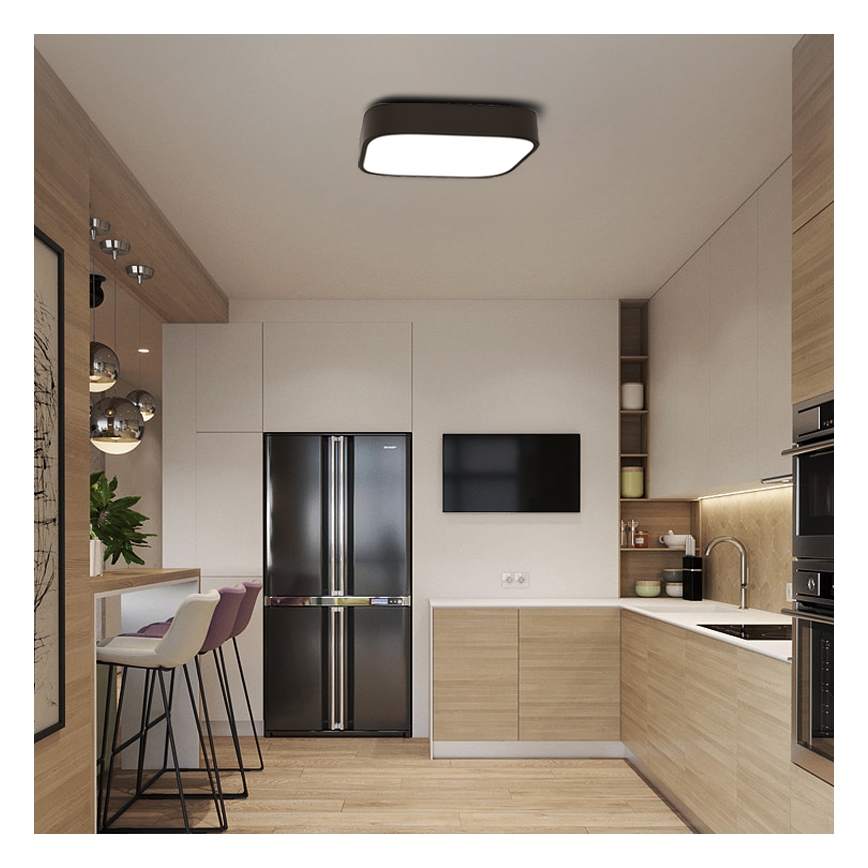 Immax NEO 07039L - LED stropna svjetiljka s prigušivanjem RECUADRO LED/56W/230V Tuya + daljinski upravljač