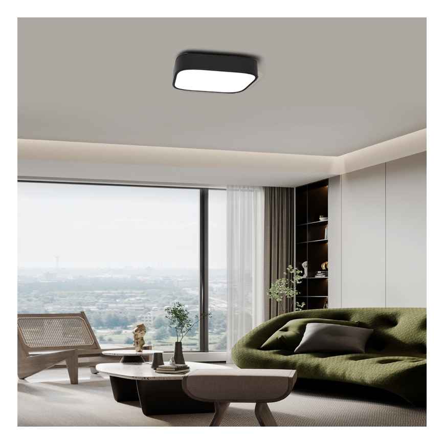 Immax NEO 07039L - LED stropna svjetiljka s prigušivanjem RECUADRO LED/56W/230V Tuya + daljinski upravljač