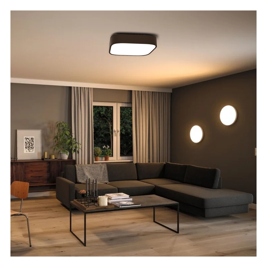 Immax NEO 07039L - LED stropna svjetiljka s prigušivanjem RECUADRO LED/56W/230V Tuya + daljinski upravljač