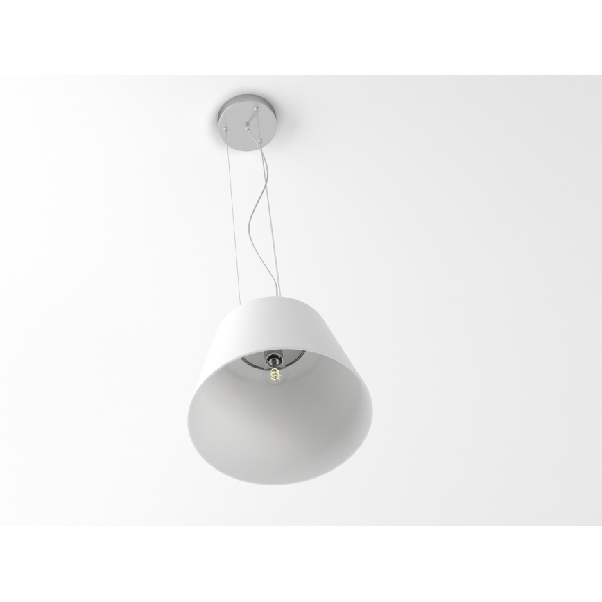 Immax NEO 07053L - LED RGBW prigušivač luster na užetu CONO 1xE27/8,5W/230V 32 cm Tuya + daljinski upravljač
