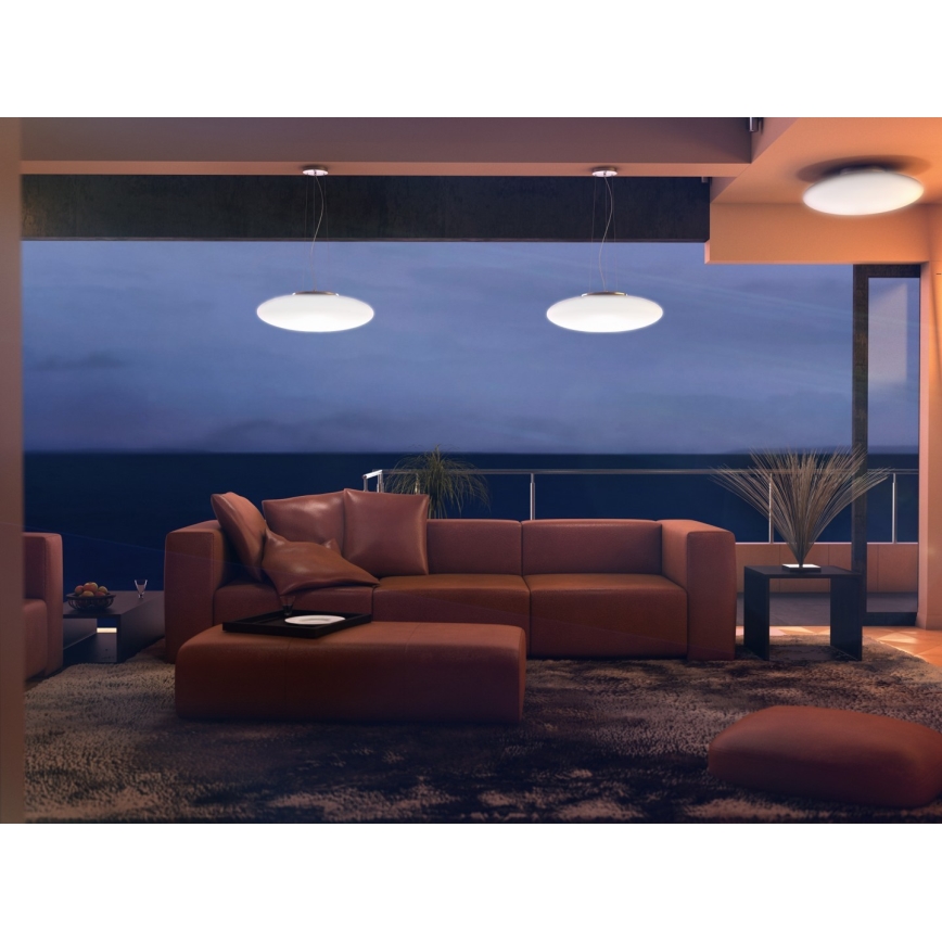 Immax NEO 07055L-LED RGB Prigušivi luster na sajli ELIPTICO 3xE27/8,5W/100-240V Tuya