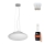 Immax NEO 07055L-LED RGB Prigušivi luster na sajli ELIPTICO 3xE27/8,5W/100-240V Tuya