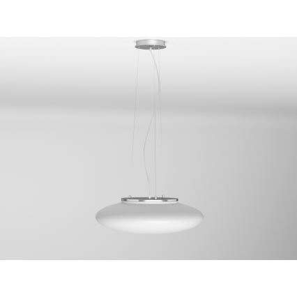 Immax NEO 07056L-LED RGBW Dimabilni luster na užetu ELIPTICO 3xE27/8,5W/100-240V Tuya + daljinski upravljač
