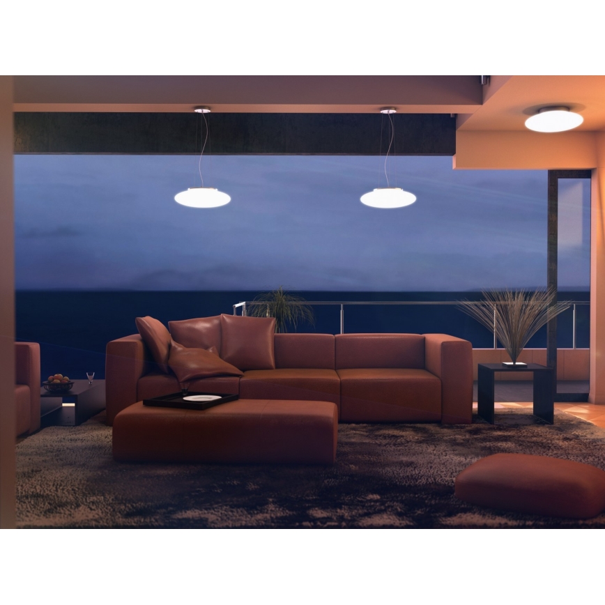 Immax NEO 07056L-LED RGBW Dimabilni luster na užetu ELIPTICO 3xE27/8,5W/100-240V Tuya + daljinski upravljač