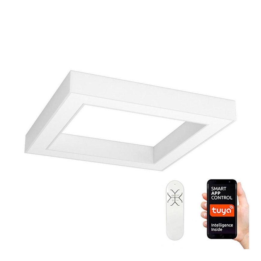 Immax NEO 07072L - LED stropna svjetiljka s prigušivanjem CANTO LED/60W/230V 80x80 cm Tuya + daljinski upravljač