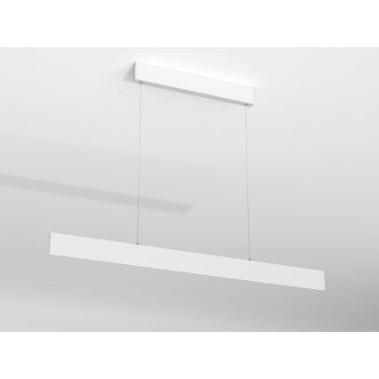 Immax NEO 07075L-LED Prigušivi luster na sajli LISTON bijela LED/18W/230V + DU Tuya