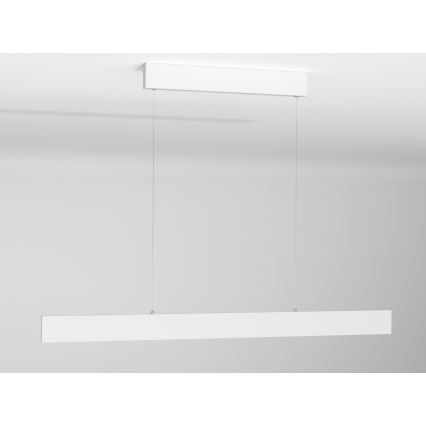 Immax NEO 07075L-LED Prigušivi luster na sajli LISTON bijela LED/18W/230V + DU Tuya