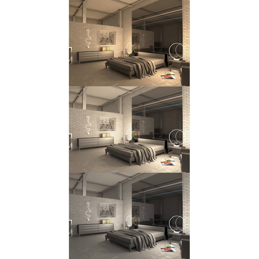 Immax NEO 07084L - LED stolna lampa s mogućnošću prigušivanja ARO LED/18W/100-240V Tuya + daljinski upravljač