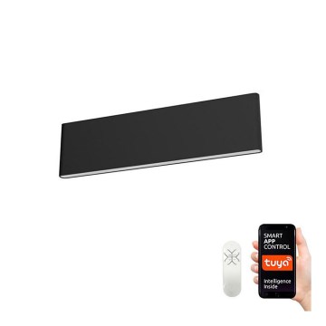 Immax NEO 07086L - LED zidno svjetlo s prigušivanjem LISTON LED/8W/230V crna Tuya + daljinski upravljač