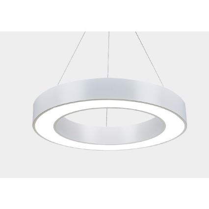 Immax NEO 07091L - LED prigušivački luster na užetu PASTEL LED/52W/230V 60 cm bijeli Tuya + daljinski upravljač