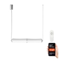 Immax NEO 07102L - LED prigušivački luster na užetu BAMBOOS LED/30W/230V 90 cm Tuya + daljinski upravljač