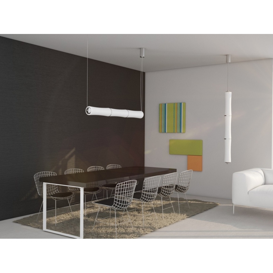 Immax NEO 07102L - LED Prigušivi luster na sajli BAMBOOS LED/30W/230V 90 + DU Tuya