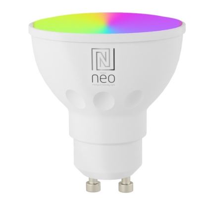 Immax NEO 07118B-2 - LED RGB+CCT Vanjska prigušiva zidna reflektorska svjetiljka PARED 2xGU10/5,5W/230V Wi-Fi Tuya IP65