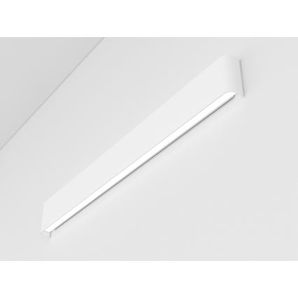 Immax NEO 07137-W - LED SMART Prigušiva zidna svjetiljka LINEA bijela LED/40W/230V + daljinski upravljač 76 cm Tuya ZigBee