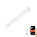 Immax NEO 07137-W - LED SMART Zidna svjetiljka LINEA bijela LED/40W/230V + DU 76 cm Tuya ZigBee