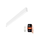 Immax NEO 07137-W - LED SMART Zidno svjetlo LINEA bijelo, prigušivo LED/40W/230V + daljinski upravljač 76 cm Tuya ZigBee
