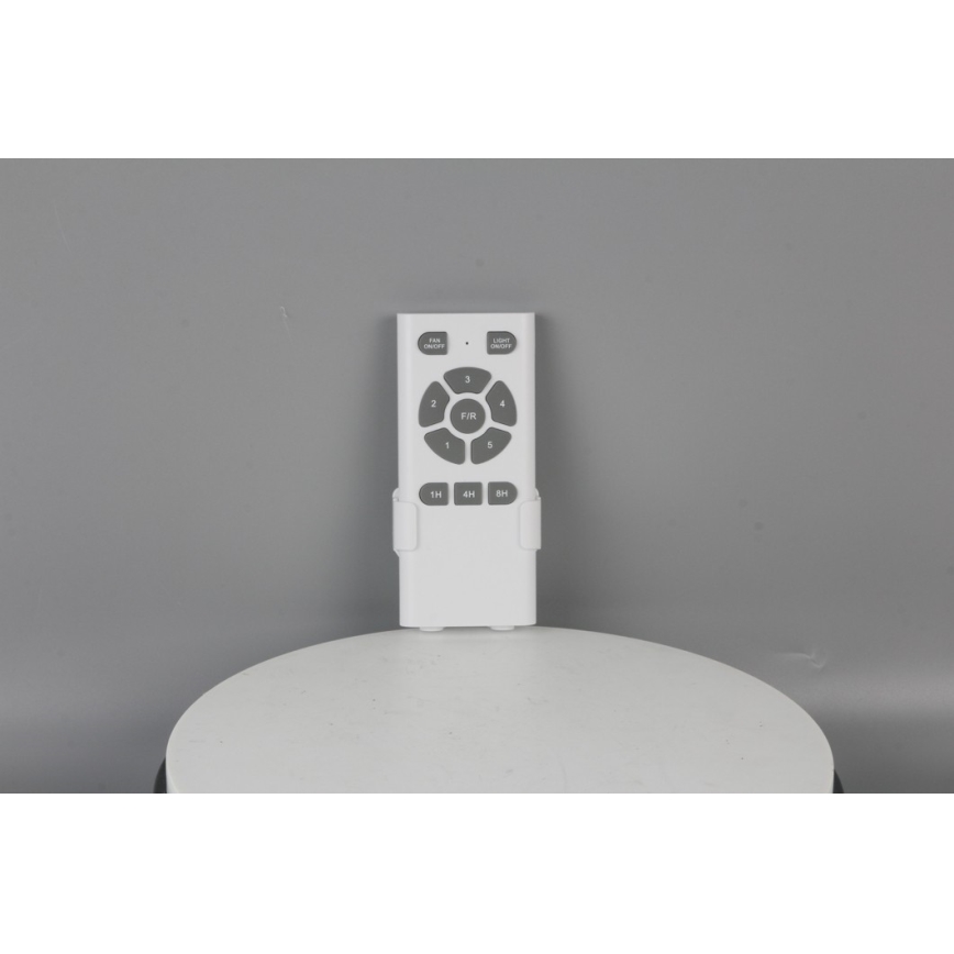 Immax NEO 07142-B - LED Stropni ventilator NEO LITE VENTO LED/18W/230V Tuya Wi-Fi crna/drvo + daljinski upravljač