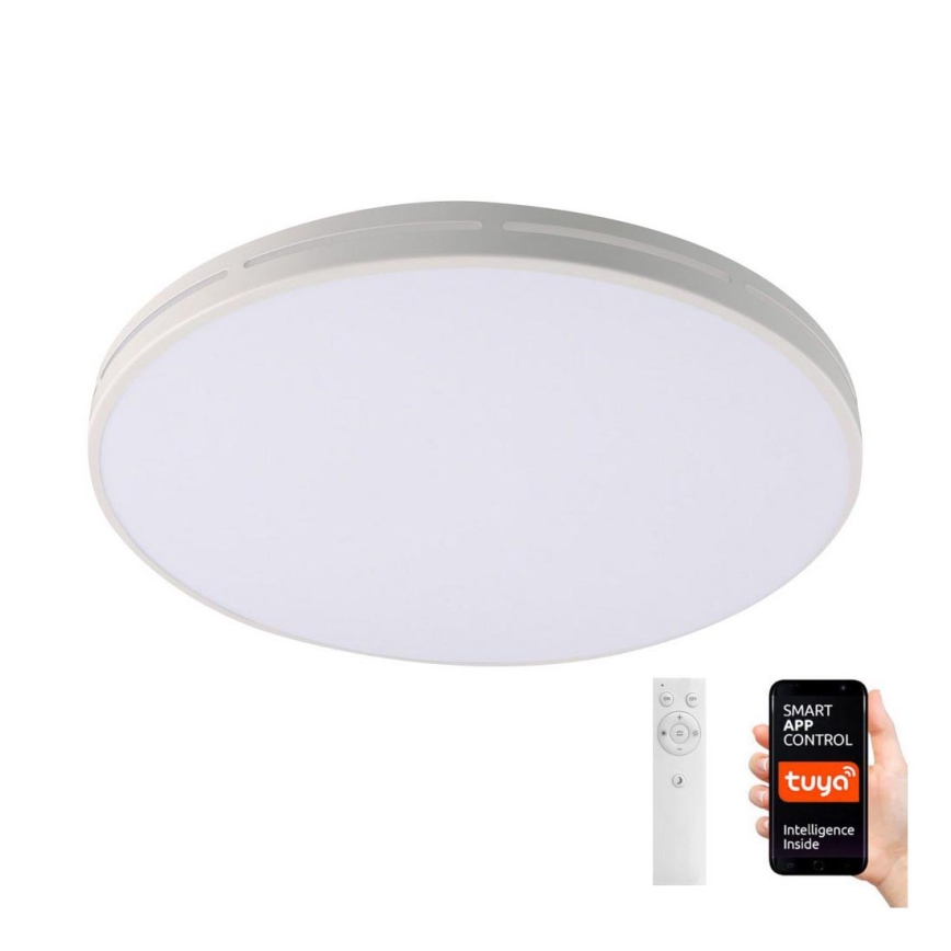 Immax NEO 07146-W42 - LED Prigušiva stropna svjetiljka NEO LITE VISTAS LED/24W/230V Tuya Wi-Fi bijela + daljinski upravljač