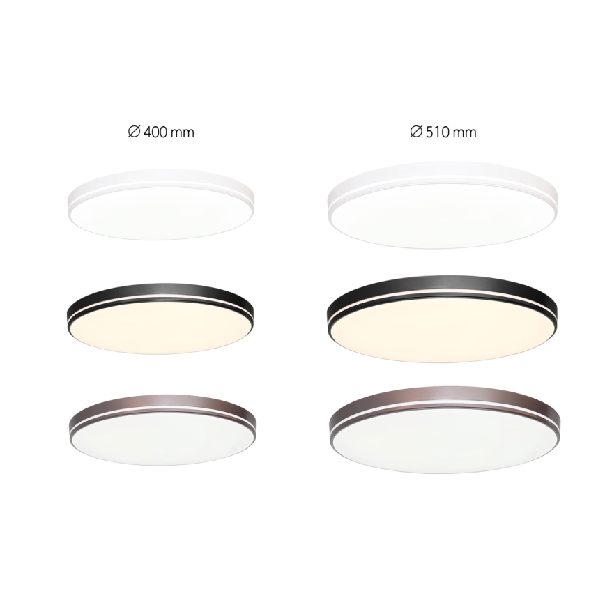Immax NEO 07149-W51 - LED Prigušiva stropna svjetiljka NEO LITE AREAS LED/48W/230V Tuya Wi-Fi bijela + daljinski upravljač