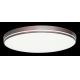 Immax NEO 07150-C40 - LED Prigušiva stropna svjetiljka NEO LITE AREAS LED/24W/230V Tuya Wi-Fi smeđa + daljinski upravljač