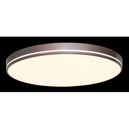 Immax NEO 07150-C51 - LED Prigušiva stropna svjetiljka NEO LITE AREAS LED/48W/230V Tuya Wi-Fi smeđa + daljinski upravljač