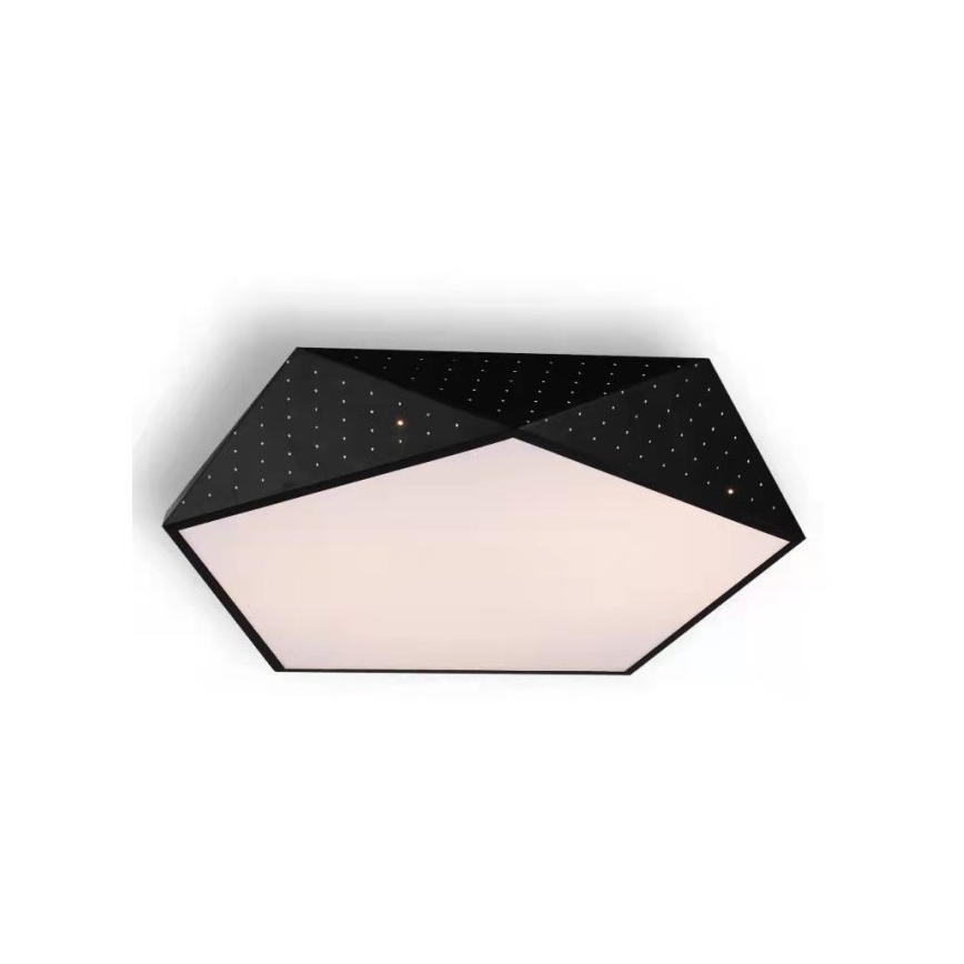 Immax NEO 07151-B40 - LED stropna svjetiljka s prigušivanjem BRILIANT LED/20W/230V Wi-Fi Tuya crna + daljinski upravljač
