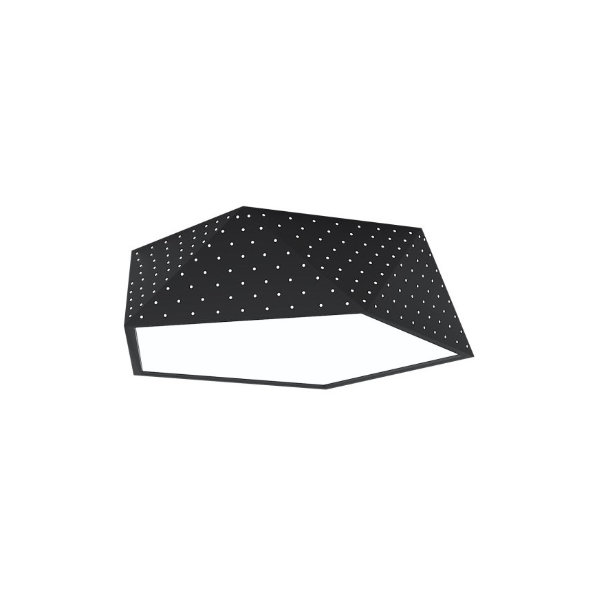 Immax NEO 07151-B40 - LED Prigušiva stropna svjetiljka BRILIANT LED/20W/230V Wi-Fi Tuya crna + daljinski upravljač