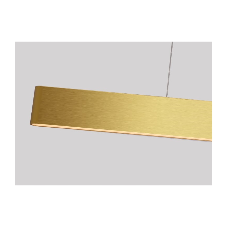 Immax NEO 07157-G120X - LED RGB+CCTW Prigušivi luster na sajli MILANO LED/40W/230V Tuya zlatna