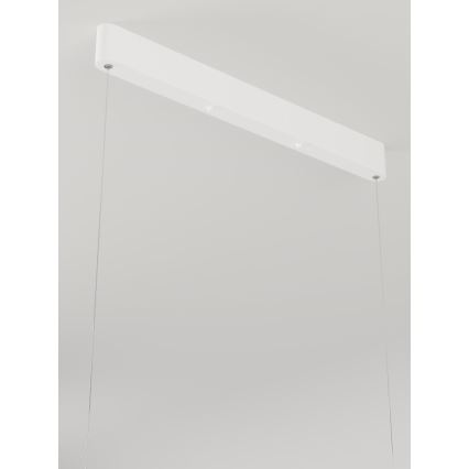 Immax NEO 07157-W120X - LED RGB+CCT Prigušivi luster na sajli MILANO LED/40W/230V Tuya bijela