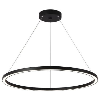 Immax NEO 07158-B80 - LED Prigušivi luster na sajli FINO LED/60W/230V Tuya crna + daljinski upravljač