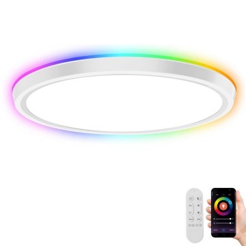 Immax NEO 07164-40 - LED RGB+CCT stropna svjetiljka s mogućnošću prigušivanja NEO LITE TUDO LED/50W/230V Wi-Fi Tuya + daljinski upravljač