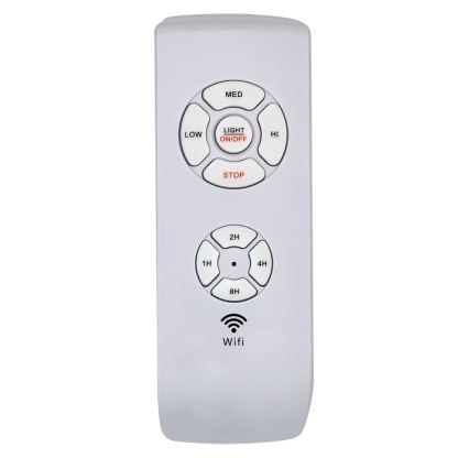 Immax NEO 07165-S - LED Stropni ventilator ELEGANTE LED/18W/230V hrast Wi-Fi Tuya + daljinski upravljač