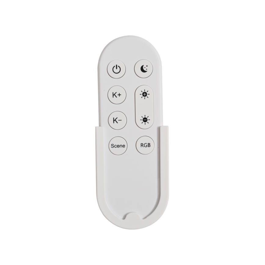Immax NEO 07166-B40 - LED RGB+CCT Prigušiva stropna svjetiljka NEO LITE TUDO LED/50W/230V Wi-Fi Tuya crna + daljinski upravljač