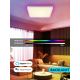 Immax NEO 07168-W40 - LED RGB+CCT Prigušiva stropna svjetiljka NEO LITE TUDO LED/50W/230V Wi-Fi Tuya bijela + daljinski upravljač