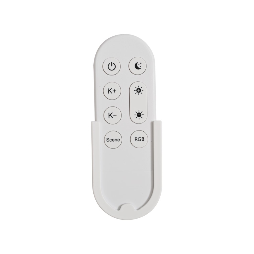Immax NEO 07168-W40 - LED RGB+CCT Prigušiva stropna svjetiljka NEO LITE TUDO LED/50W/230V Wi-Fi Tuya bijela + daljinski upravljač