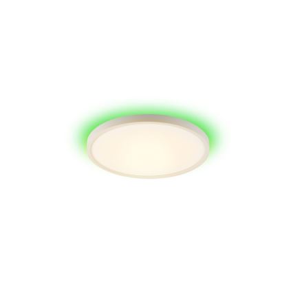 Immax NEO 07169-W60 - LED RGB+CCT Prigušiva stropna svjetiljka NEO LITE TUDO 65W/230V 2700-6500K Wi-Fi Tuya + daljinski upravljač bijela
