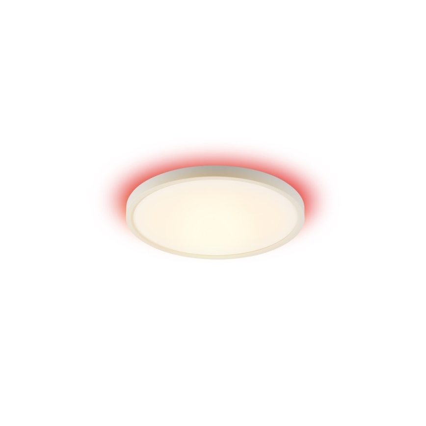 Immax NEO 07169-W60 - LED RGB+CCT Prigušiva stropna svjetiljka NEO LITE TUDO 65W/230V 2700-6500K Wi-Fi Tuya + daljinski upravljač bijela