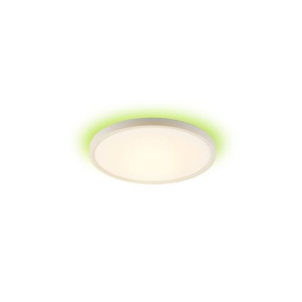 Immax NEO 07169-W60 - LED RGB+CCT Prigušiva stropna svjetiljka NEO LITE TUDO 65W/230V 2700-6500K Wi-Fi Tuya + daljinski upravljač bijela